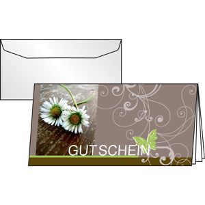 Produktbild für Gutscheinkarte Sigel DC402, 105 x 210mm