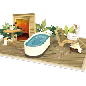 Produktbild für Gutscheinkarte papercrush PC08075B, 120 x 175 mm