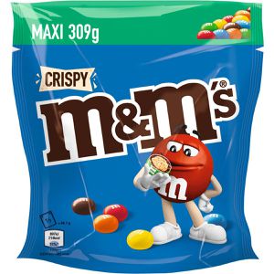 MundMs Schokobonbons Crispy, mit Knusperreis-Kern, 340g