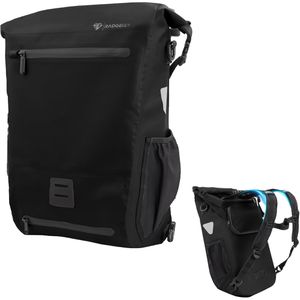 Produktbild für Gepäckträgertasche Radgeist RG-HB-BL-23, schwarz, 22 Liter