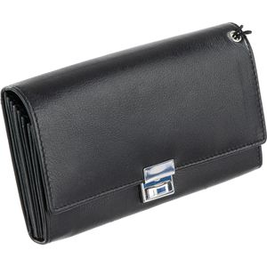 Kellner-Geldbörse Alassio 42064, schwarz