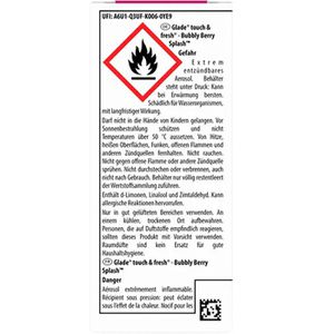 Produktbild für Raumduft glade touch &amp; fresh, 10 ml