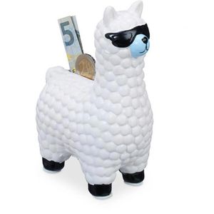 Spardose Relaxdays Lama 10023746