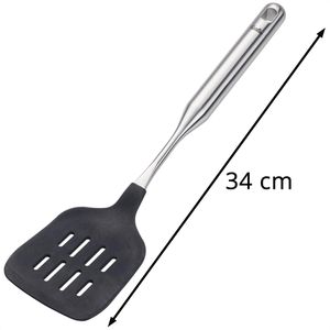 Produktbild für Pfannenwender Fissler Essential 002-014-10, Silikon/Edelstahl