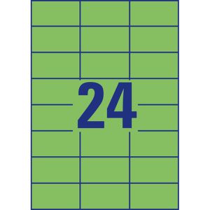 Produktbild für Universaletiketten Zweckform 3450, grün