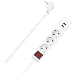 Steckdosenleiste Hama 223181, mit 1,4m Kabel