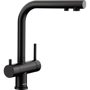 Produktbild für Küchenarmatur BLANCO FONTAS II, 526670, schwarz matt
