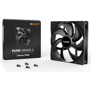 Produktbild für Gehäuselüfter Be-Quiet Pure Wings 3 PWM, BL108