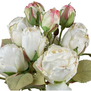 Produktbild für Kunstblume Creativ-green Vintagerosenbund
