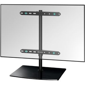 Produktbild für TV-Ständer Onkron PT3-B, schwarz, Metall &amp; Glas