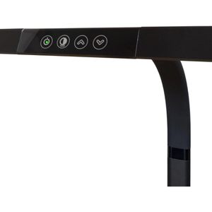 Produktbild für Schreibtischlampe FeinTech LTL00321, schwarz, LED, dimmbar