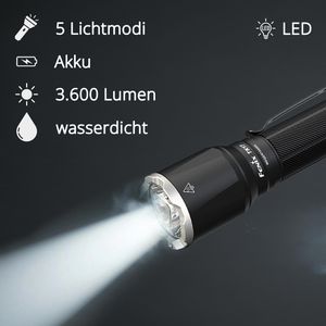 Produktbild für Taschenlampe Fenix TK17, LED, aufladbar