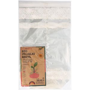 Produktbild für Geschenktüte Folia 287, Spitzendruck, transparent
