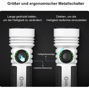 Produktbild für Taschenlampe Olight Seeker 4 Pro, LED, aufladbar