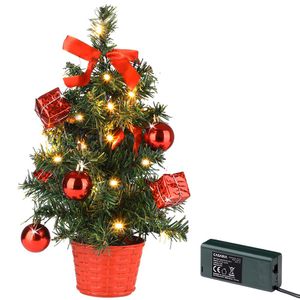 Weihnachtsbaum CASARIA 107724, Tanne rot, 36cm