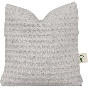 Wärmekissen GRÜNSPECHT grau, 13 x 13 cm, mit Rapssamen