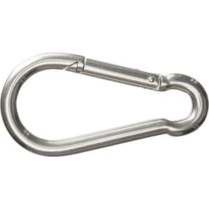 Produktbild für Karabinerhaken Dörner+Helmer 154861, Edelstahl