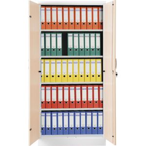 Produktbild für Aktenschrank G-Office FLC/WD.19, aus Metall / Holz
