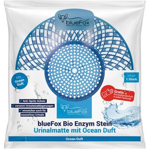 Urinalsieb blueFox Urinalmatte & Bio-Enzymstein