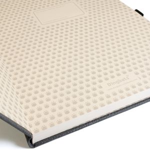 Produktbild für Notizbuch Dingbats D5101GY Wildlife, Kunstleder Hardcover