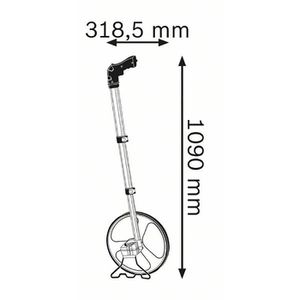 Produktbild für Messrad Bosch Professional GWM 32, analog