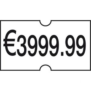 Preisetiketten Böttcher-AG weiß, 21,6 x 12 mm