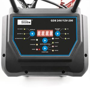 Produktbild für Autobatterie-Ladegerät Güde 85128, Batterielader Digital