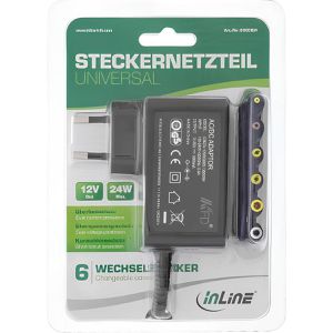 Produktbild für Universal-Netzteil InLine 26608M, 2 A, 12 V