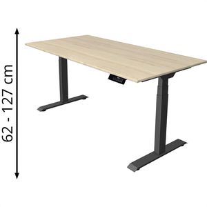 Schreibtisch Kerkmann Move 1 stable, ahorn / anthrazit