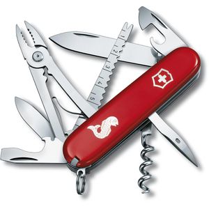 Taschenmesser Victorinox Angler, 1.3653.72, rot