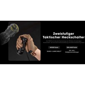 Produktbild für Taschenlampe Nitecore TM9K, LED, aufladbar