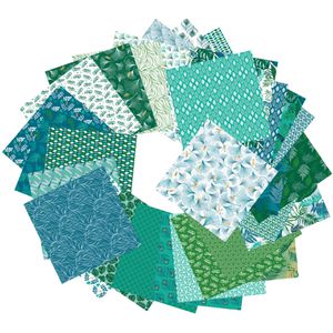 Produktbild für Faltblätter Clairefontaine 95354C Floraler Chic