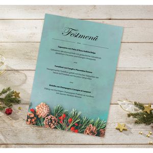 Produktbild für Weihnachtsbriefpapier Sigel DP642, Green Christmas