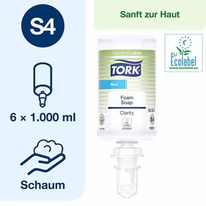 Produktbild für Seife Tork Clarity, 520201, S4