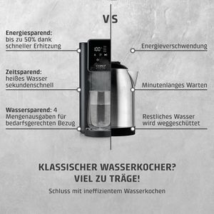 Produktbild für Heißwasserspender Caso HW 616, einstellbar 40°C - 100°C