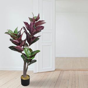 Produktbild für Kunstpflanze Decovego Gummibaum