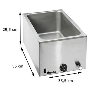 Produktbild für Bain-Marie Bartscher 200207, 1200 Watt