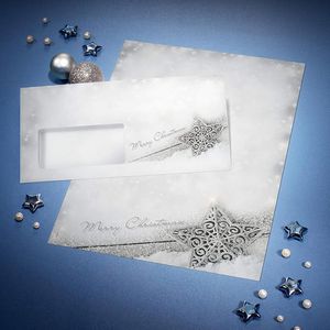 Produktbild für Weihnachtsumschläge Sigel DU136, DIN lang