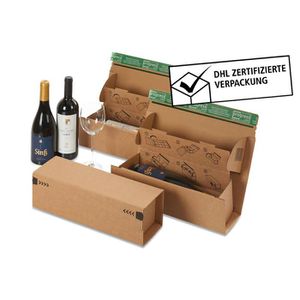 Produktbild für Flaschenkarton progress Premium Weinbox, 10 Stück