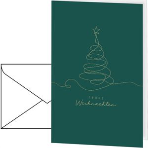 Weihnachtskarte Böttcher-AG Baum