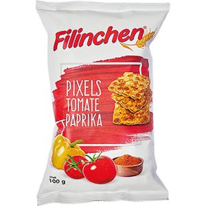 Cracker Filinchen Pixels Tomate Paprika