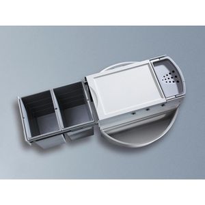 Produktbild für Einbaumülleimer Hailo AS Rondo 18/18, 3645121