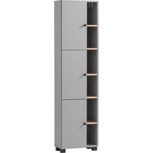 Badschrank Schildmeyer Lugo 157482, mit 4 Füßen, platingrau