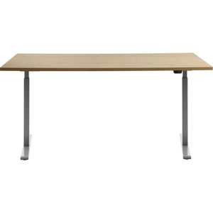Produktbild für Schreibtisch Topstar E-Table, ahorn / silber