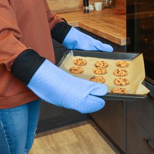 Produktbild für Ofenhandschuh Franz-Mensch Heattec, blau