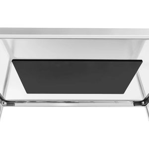 Produktbild für Servierwagen Royal-Catering RCSW-3E, silber, aus Edelstahl