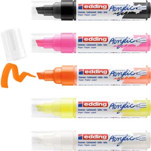 Acrylmarker Edding 5000 Acrylic neon, breit