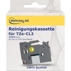 Produktbild für Reinigungskassette Böttcher-AG für Brother TZe-CL3