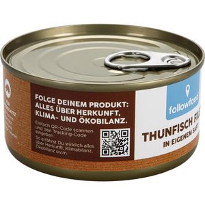 Produktbild für Fischkonserve followfood Thunfisch-Filets