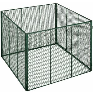 Produktbild für Komposter Brista 001343, grün, aus Metall